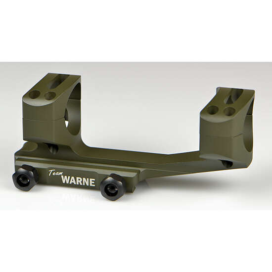 Scope Mounts Warne Scope Mounts ZPAP M85 WAR MOUNT GEN2 AR 1 EXT SKELETONIZED OD